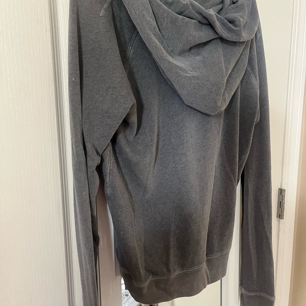 Victoria's Secret Gray Sweater with White Numbers - Picture 3 of 4